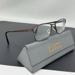 Scott Harris Europa Eyeglasses SH384  Frames 53 [] 16 140 C3 Cocoa Rust